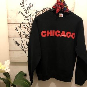 Chicago the musical crewneck
